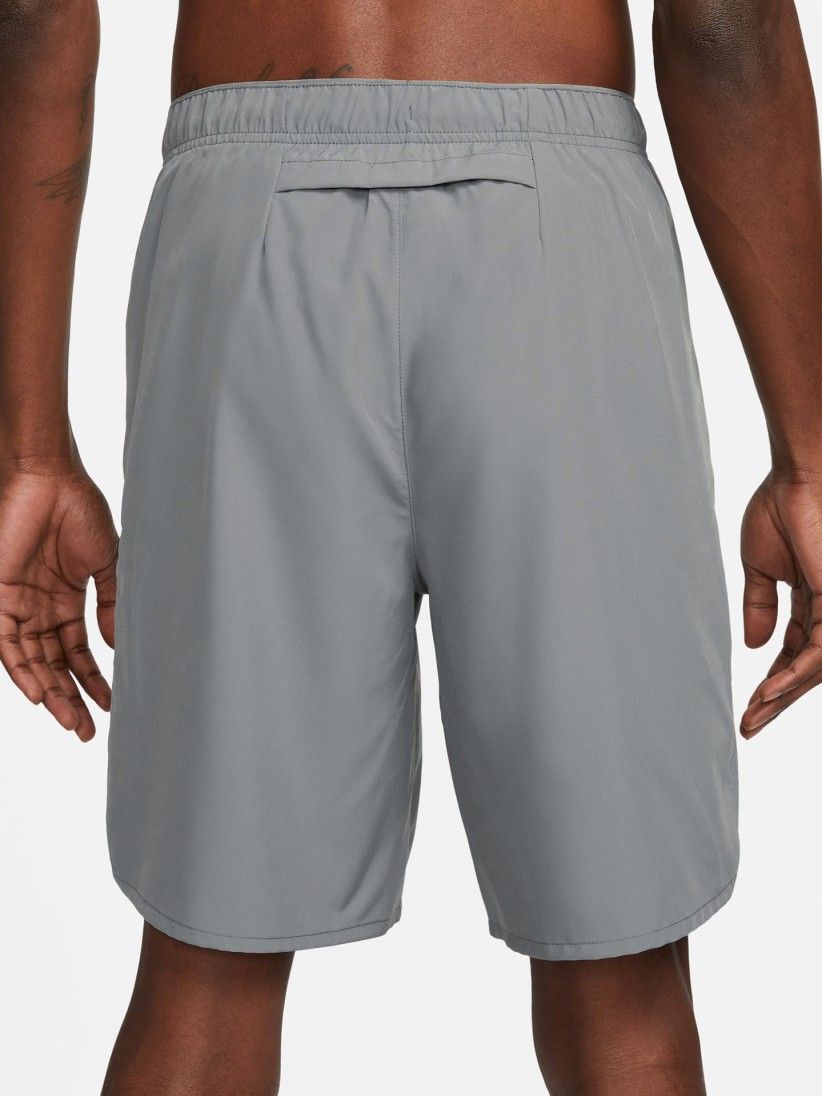 Nike Challenger Dri-FIT 23cm Grey Training Shorts For Men