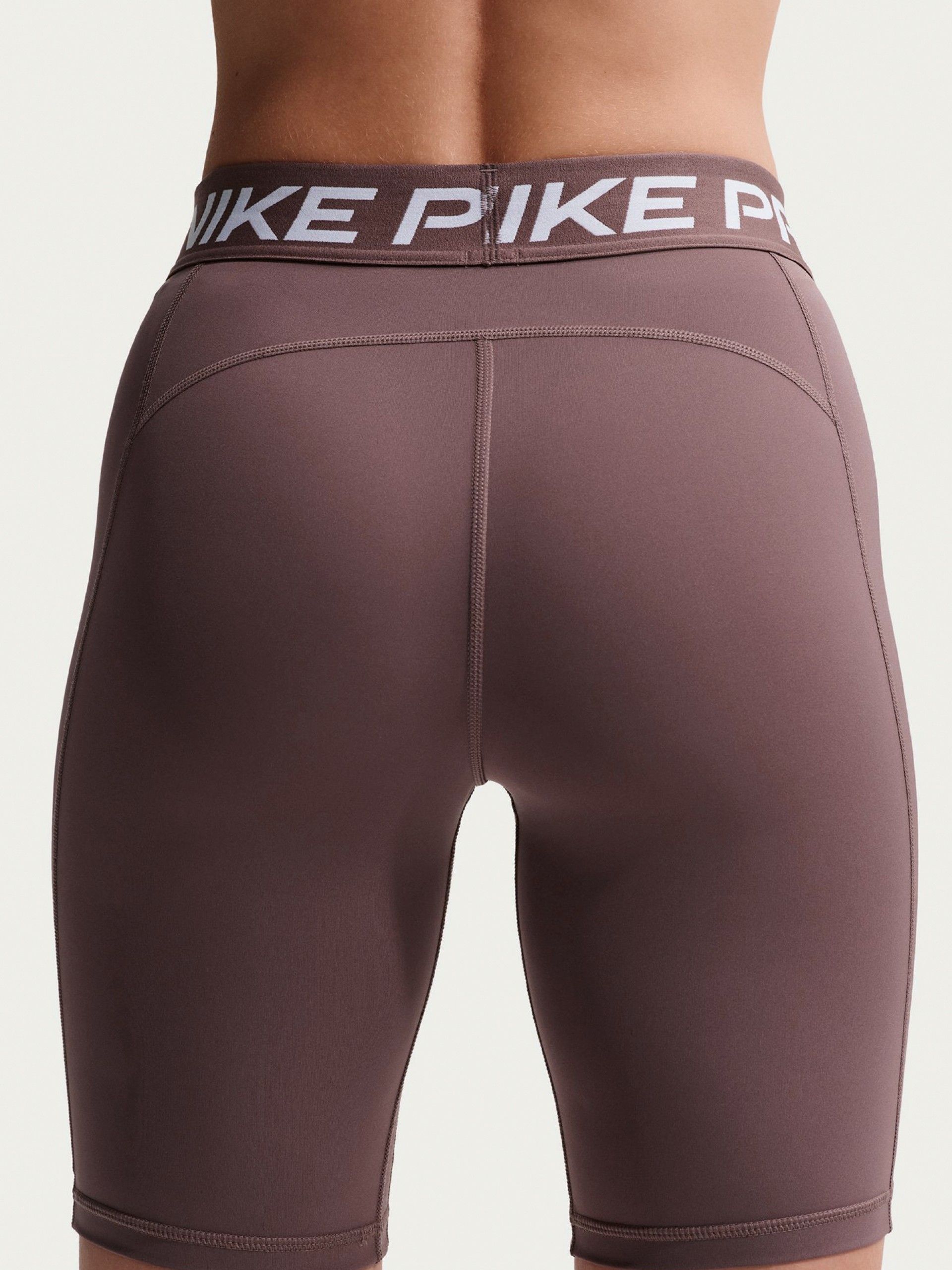 Pantalones Cortos Nike Pro 365 20cm Burdeos Para Mujer