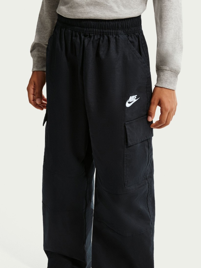 Pantalones Nike Sportswear Club Cargo J�nior Negros