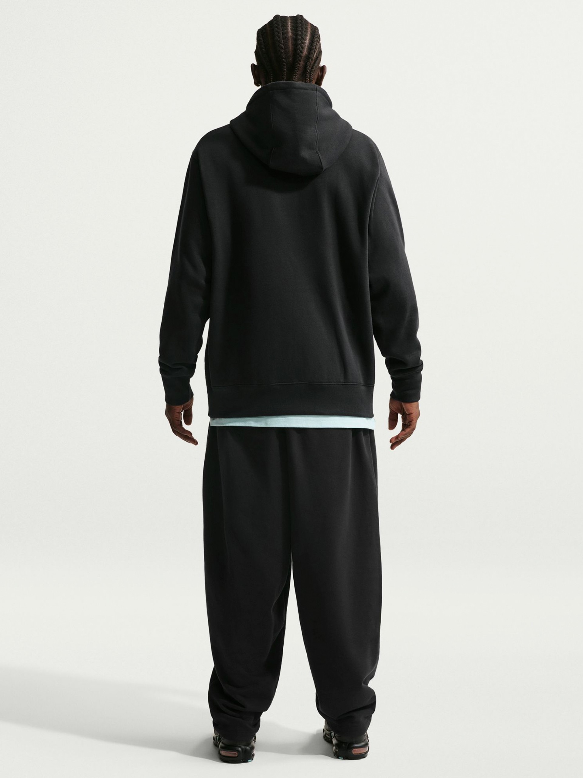 Pantalones Nike Sportswear Club Oversized Negros Para Hombre