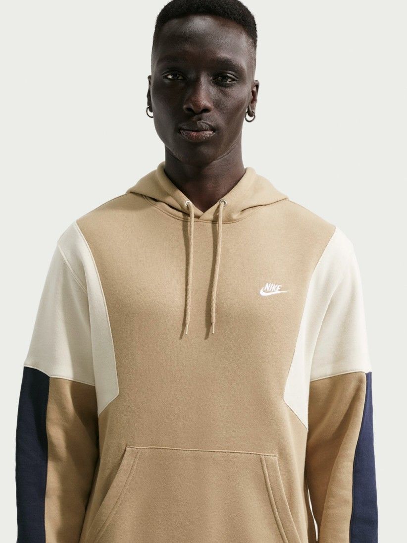 Nike Club Fleece Beige and Blue Tracksuit For Men Nike Club Fleece Beige and Blue Tracksuit For Men