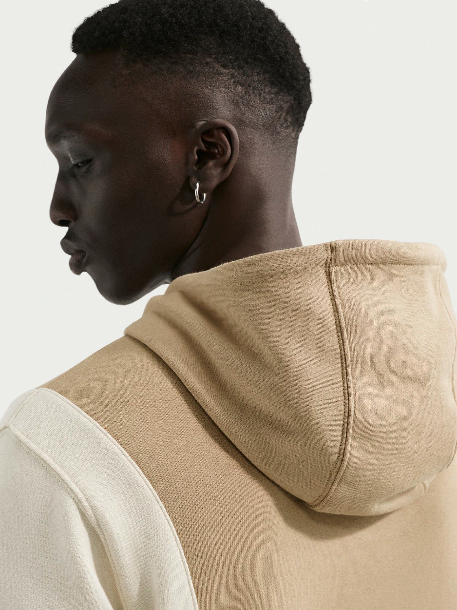 Nike Club Fleece Beige and Blue Tracksuit For Men