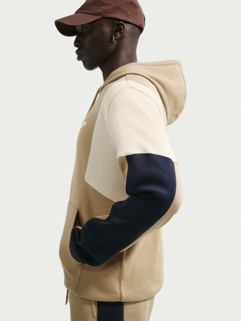 Nike Club Fleece Beige and Blue Tracksuit For Men Nike Club Fleece Beige and Blue Tracksuit For Men