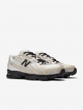 New Balance U740 V2 White, Beige and Black Sneakers