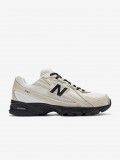 New Balance U740 V2 White, Beige and Black Sneakers