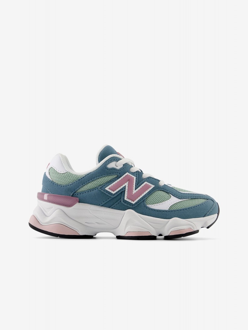 Sapatilhas New Balance P9060 V1 Azuis, Verdes e Rosa Sapatilhas New Balance P9060 V1 Azuis, Verdes e Rosa