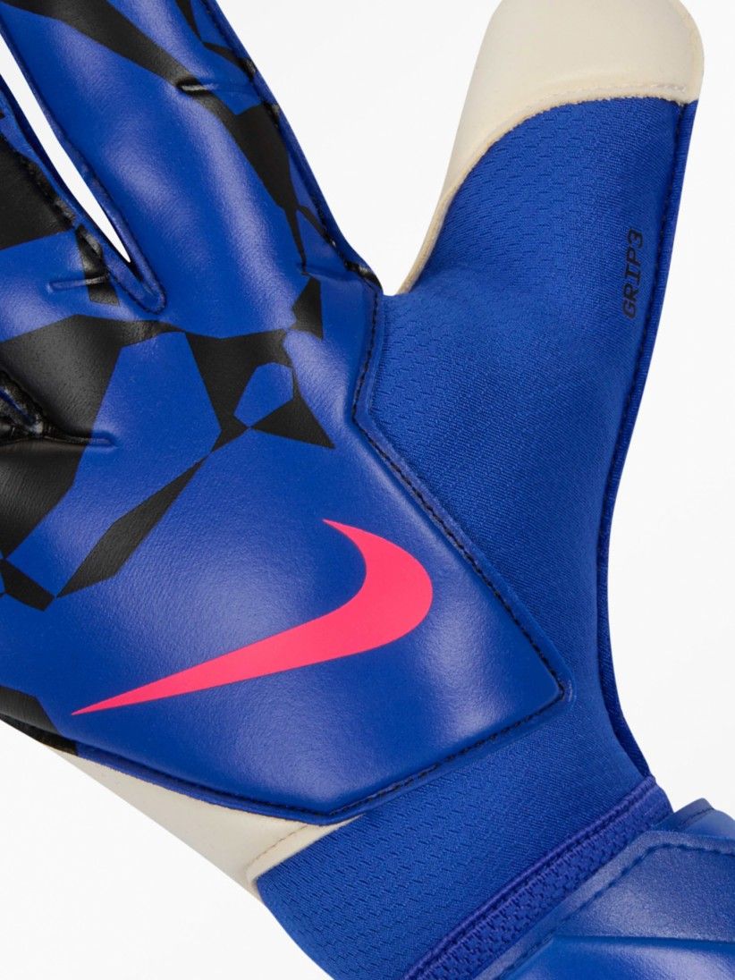 Nike Grip3 Blue Goalkeeper Gloves