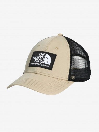 Gorra The North Face Mudder Trucker Beige y Negra