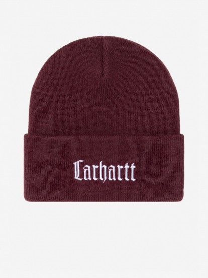 Gorro Carhartt WIP Schooling Burdeos