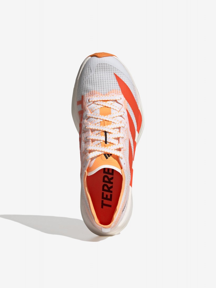 Adidas Terrex Agravic Speed 2 W White and Orange Trail Trainers