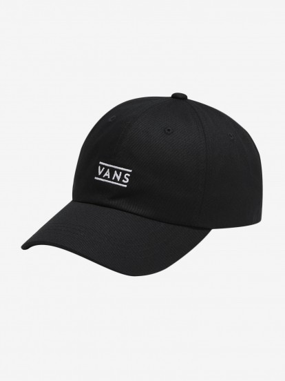 Gorra Vans Half Box Curved Bill Jockey Negra