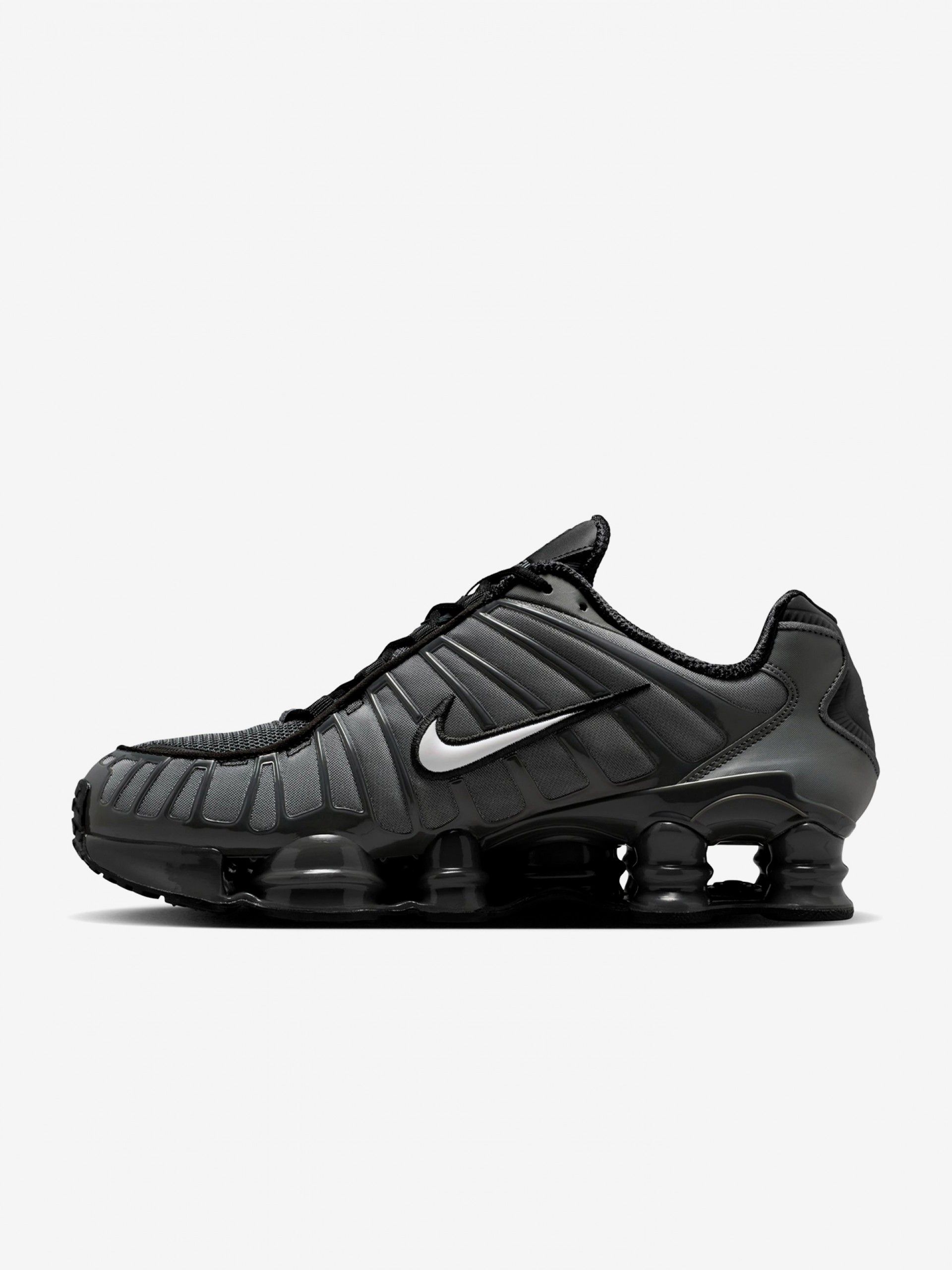 Zapatillas Nike Shox TL Grises y Negras Para Hombre
