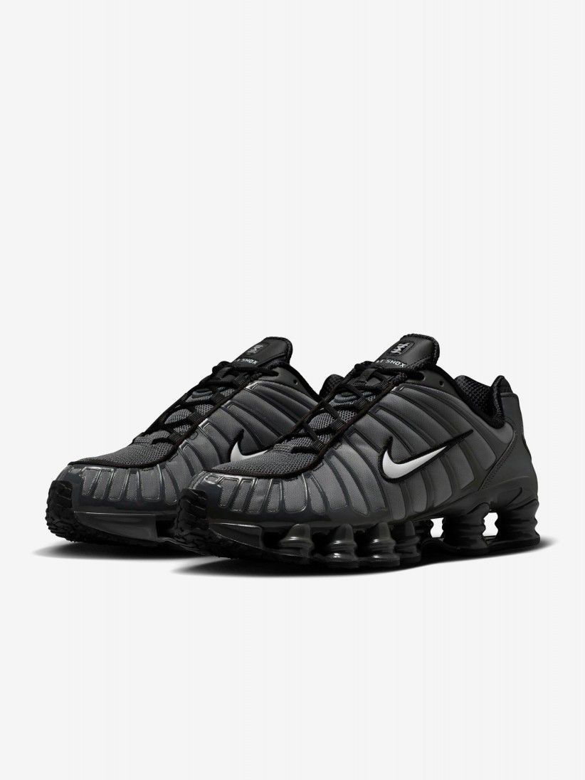Nike Shox TL Grey and Black Sneakers For Men