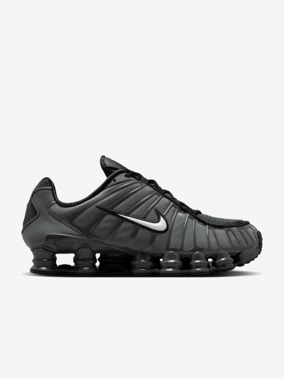 Nike Shox TL Grey and Black Sneakers For Men