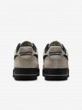 Nike Air Force 1 07 LV8 Beige and Black Suede and Fabric Sneakers For Men