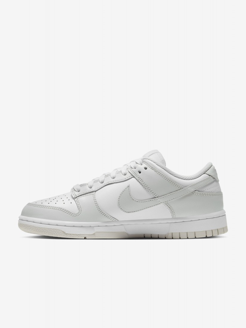 Zapatillas Nike Dunk Low Grises y Blancas Para Mujer
