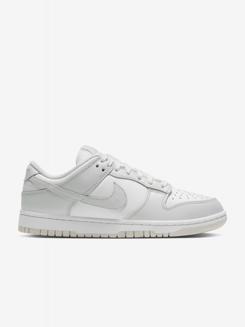 Zapatillas Nike Dunk Low Grises y Blancas Para Mujer