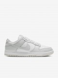 Zapatillas Nike Dunk Low Grises y Blancas Para Mujer
