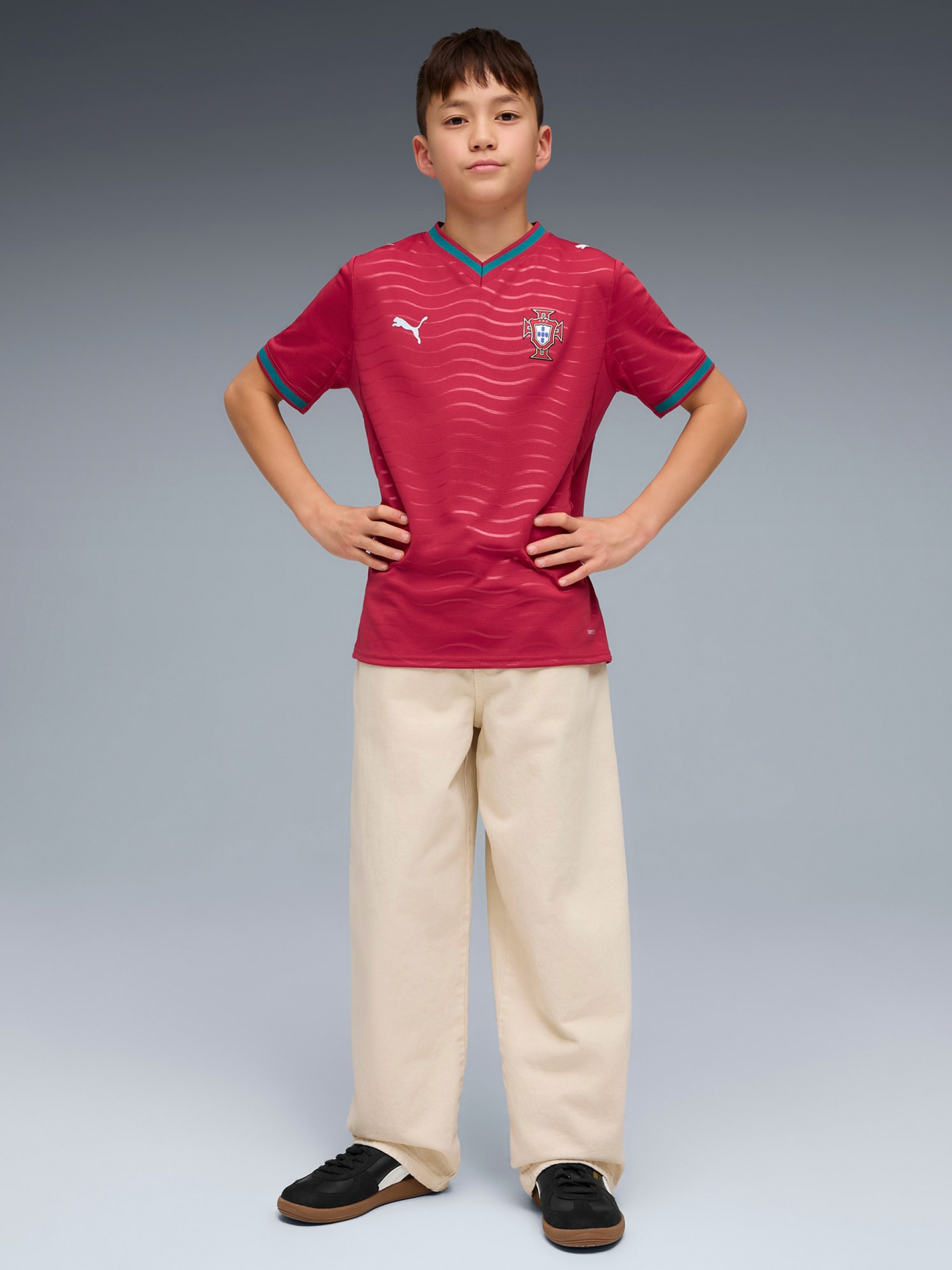 Puma Portugal Home Jr 2026 Jersey
