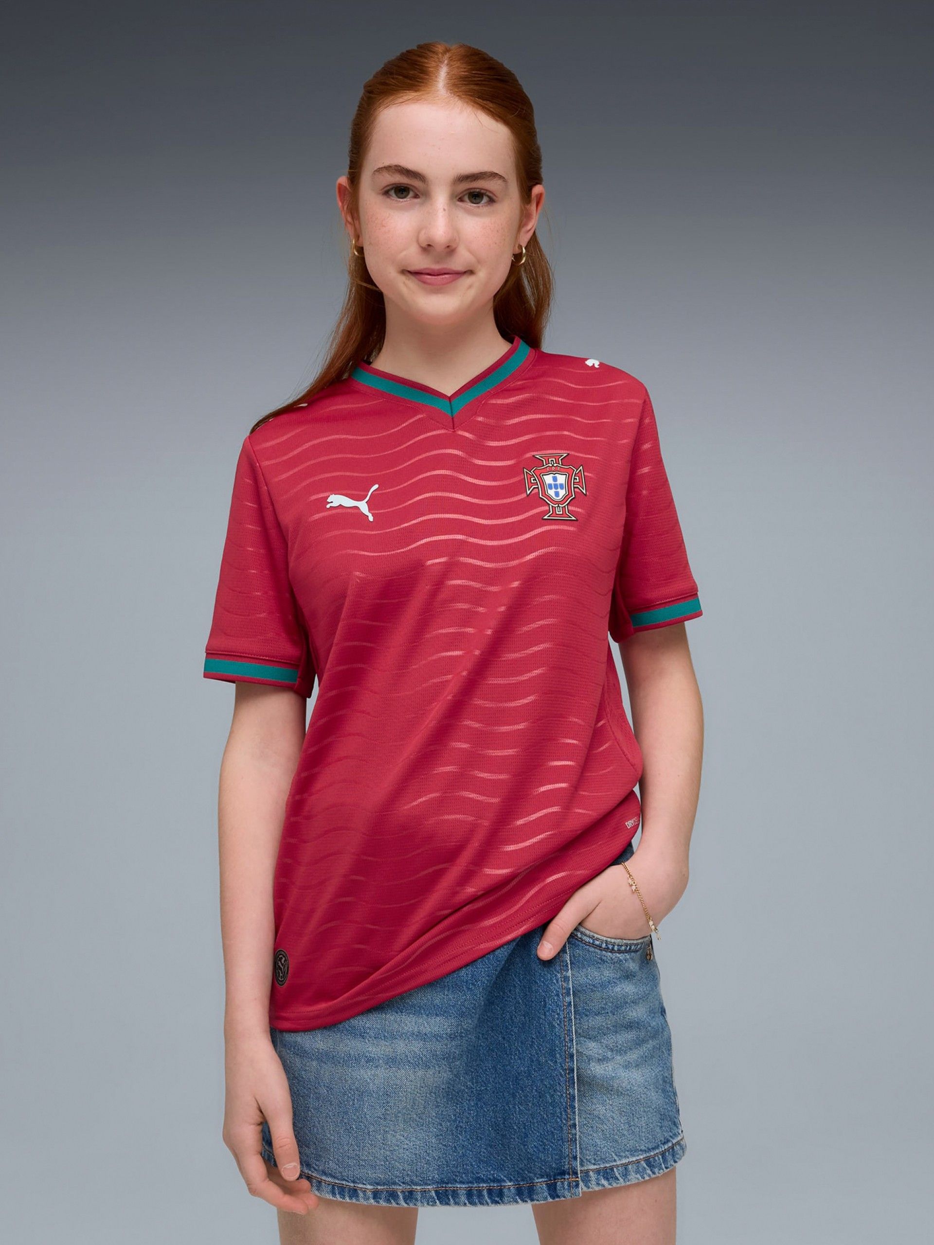 Puma Portugal Home Jr 2026 Jersey