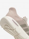 Adidas Cloudfoam Flex Rapidfit W Beige and Pink Walking Trainers