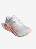 Sapatilhas de Running Adidas Adistar 4 W Brancas e Salmão Sapatilhas de Running Adidas Adistar 4 W Brancas e Salmão