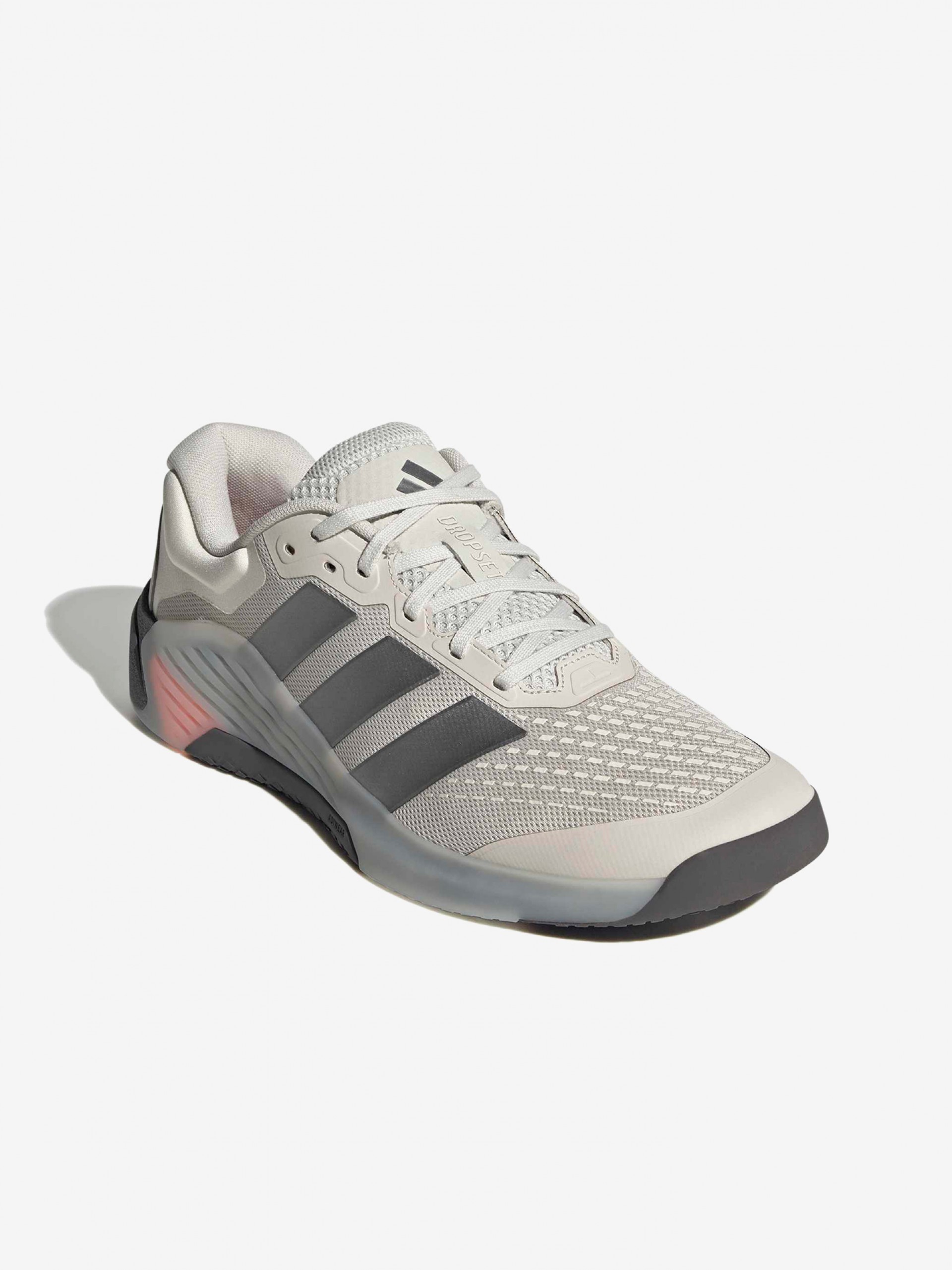 Zapatillas de Entrenamiento Adidas Dropset 4 Power Grises y Naranja