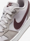 Nike Court Borough Low Essential+ Pink and Burgundy Junior Sneakers
