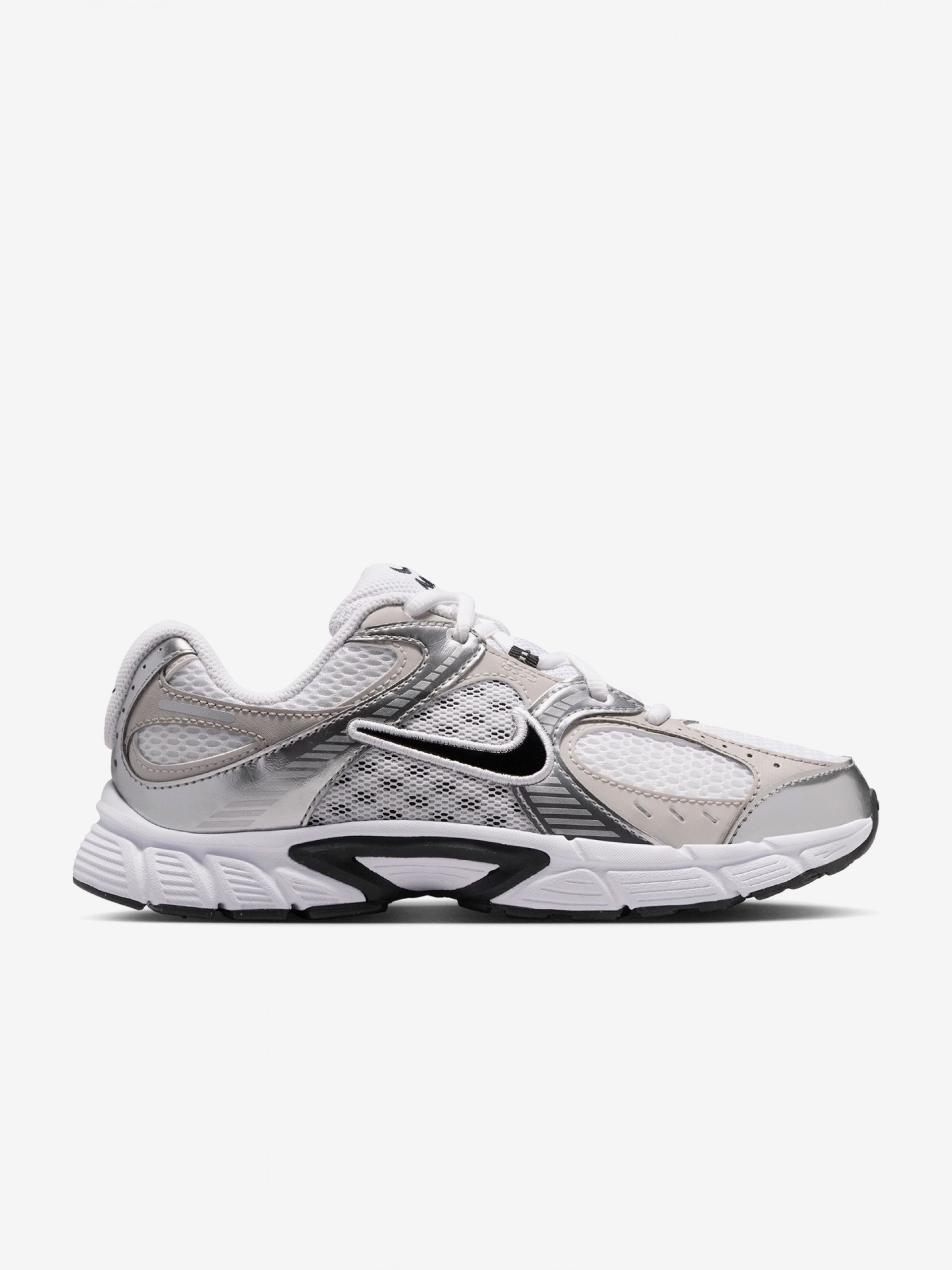 Zapatillas Nike V5 RNR Blancas y Plateadas Júnior