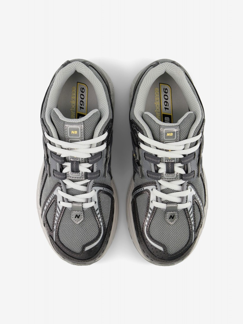 New Balance G1906 V1 Grey and Yellow J Sneakers