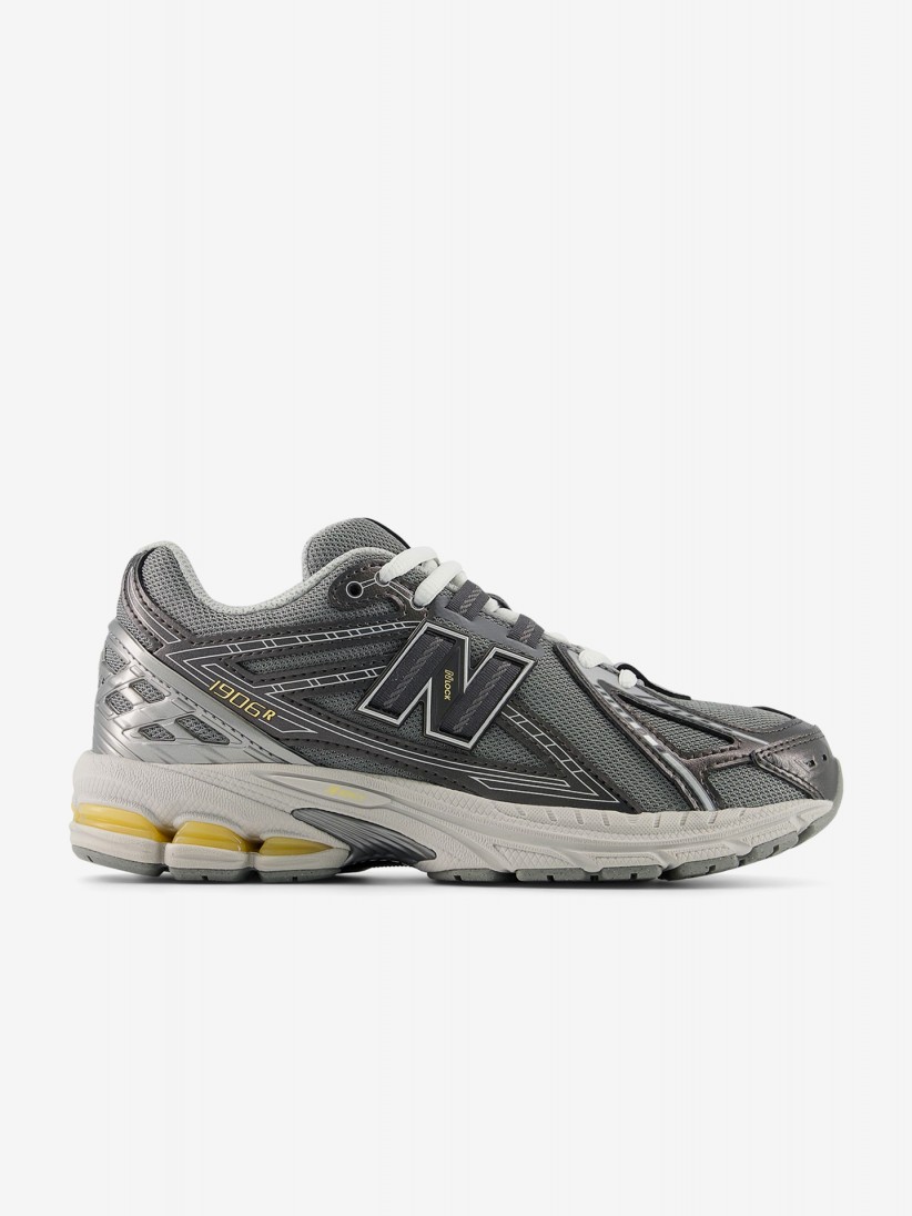 New Balance G1906 V1 Grey and Yellow J Sneakers