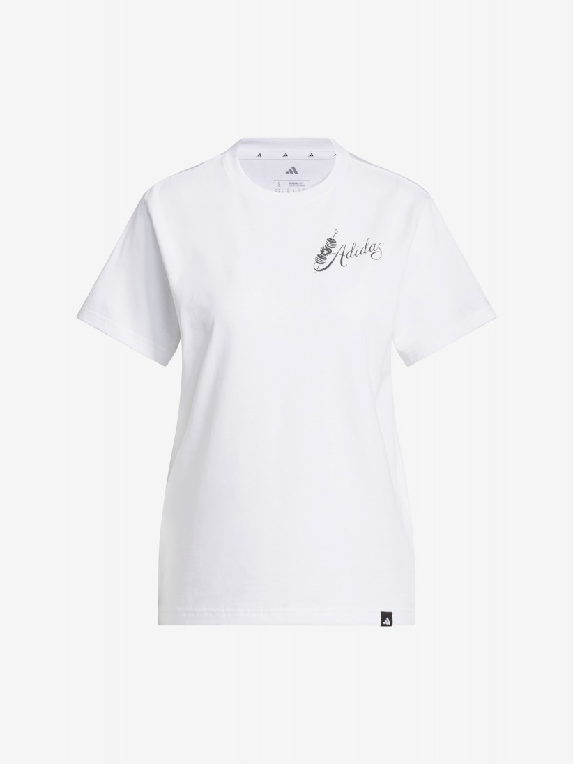 Adidas Mind Body & Spirits Graphic W White T-shirt