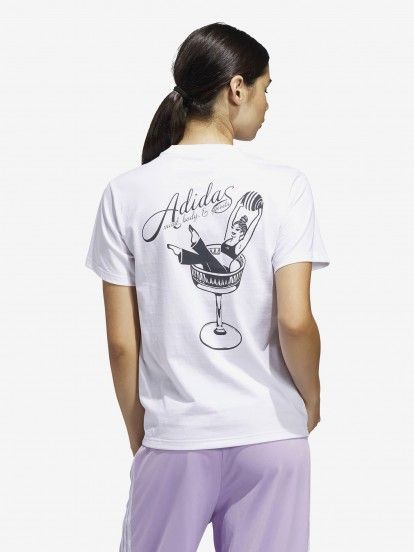Adidas Mind Body & Spirits Graphic W White T-shirt