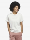 Adidas Cursive Wordmark Graphic W White T-shirt