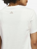 Adidas Cursive Wordmark Graphic W White T-shirt