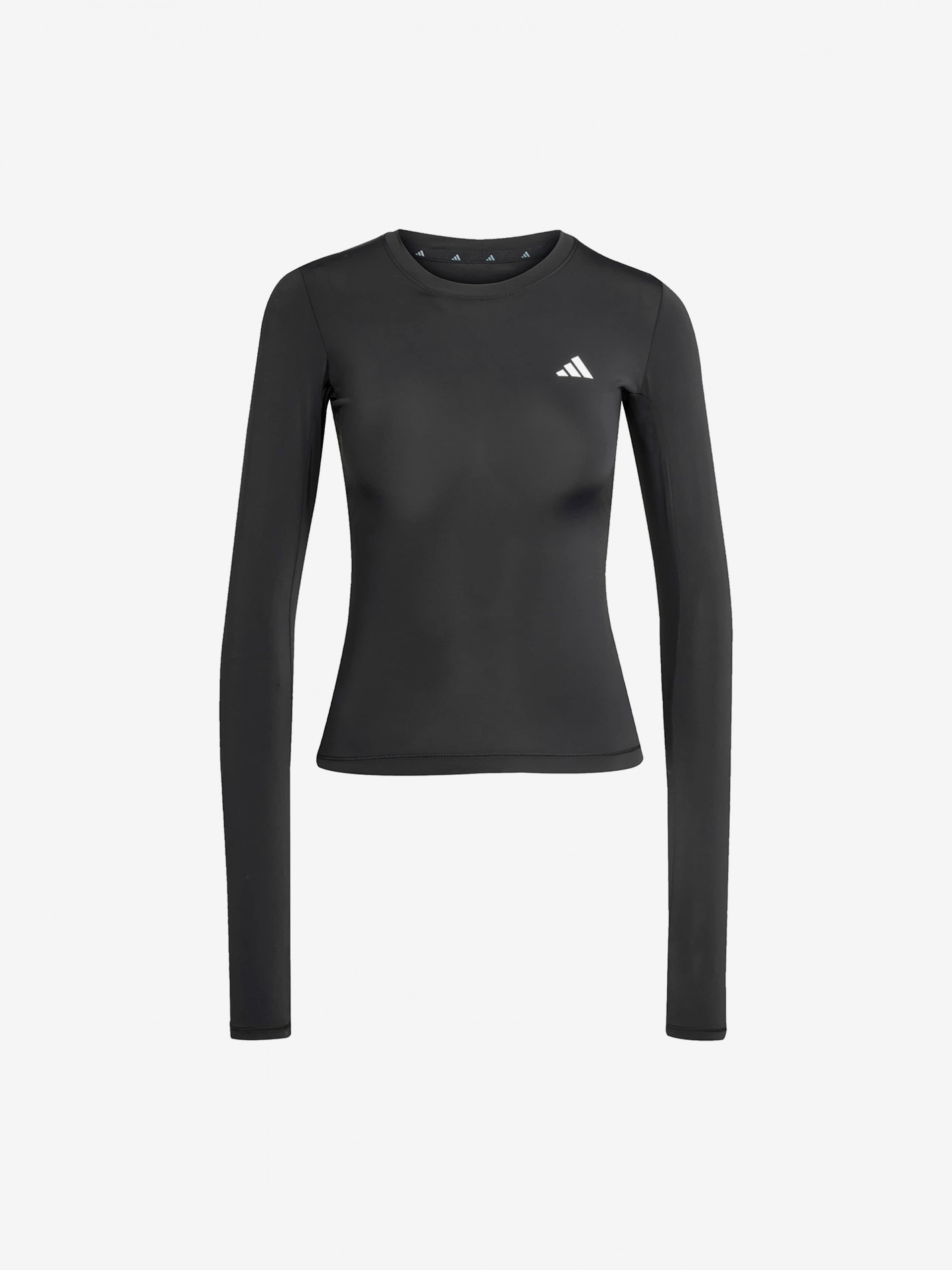 Camiseta de Manga Larga de Entrenamiento Adidas Power Essentials Workout Contour Climacool W Negra