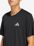 T-shirt de Running Adidas Adi365 Essentials Climacool Preta T-shirt de Running Adidas Adi365 Essentials Climacool Preta