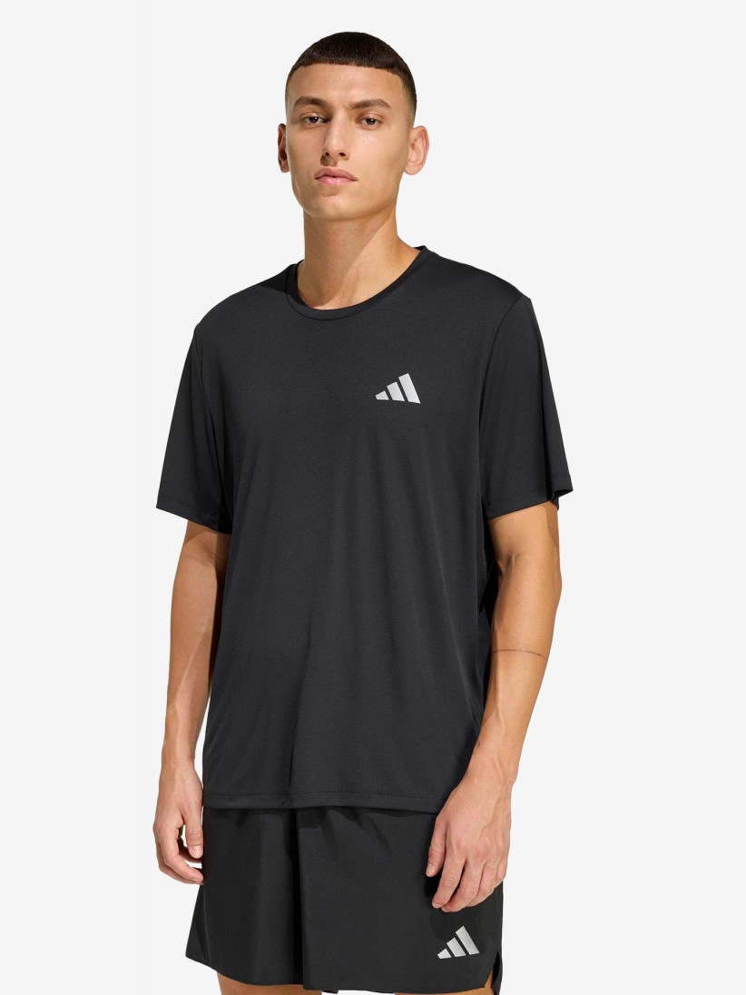 T-shirt de Running Adidas Adi365 Essentials Climacool Preta T-shirt de Running Adidas Adi365 Essentials Climacool Preta