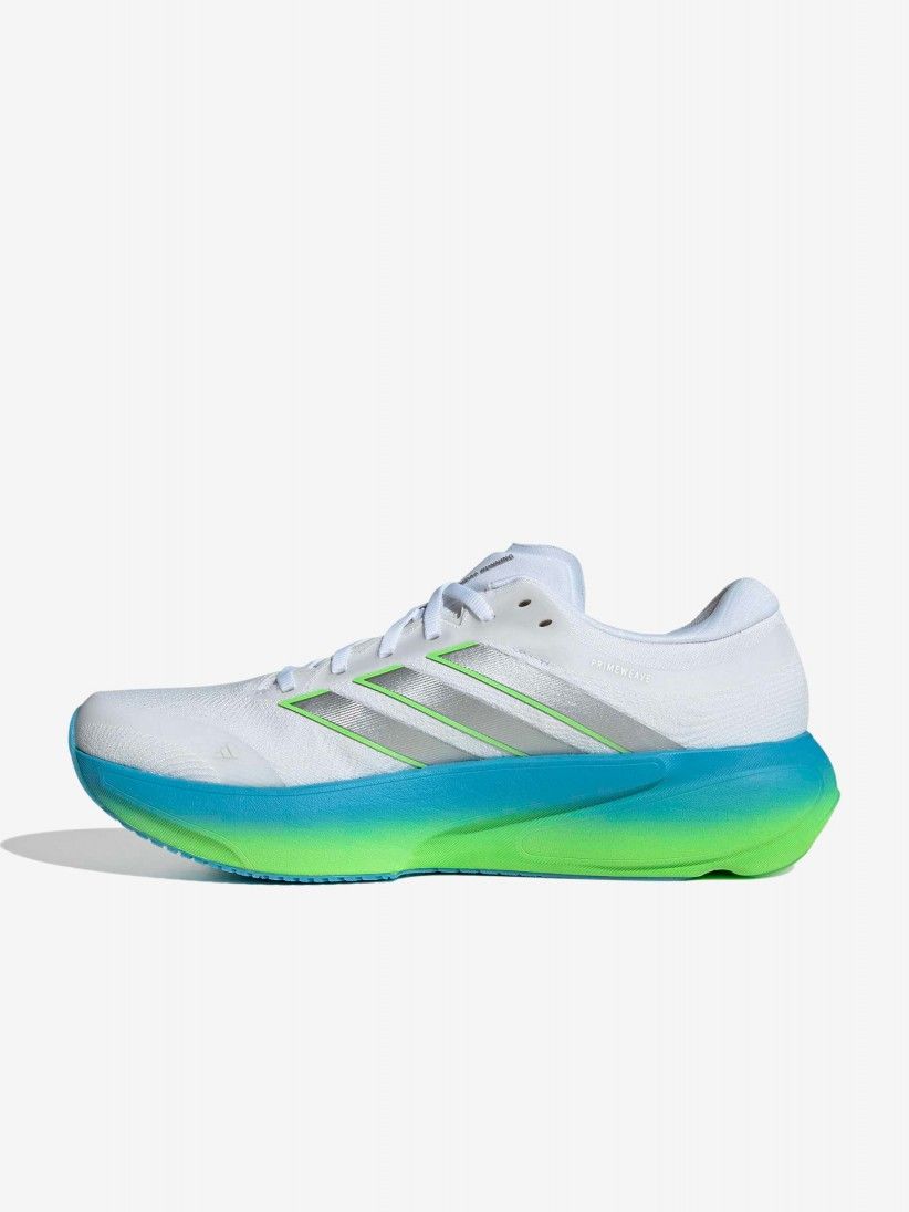 Zapatillas de Running Adidas Supernova Rise 3 Blancas, Azules y Verdes