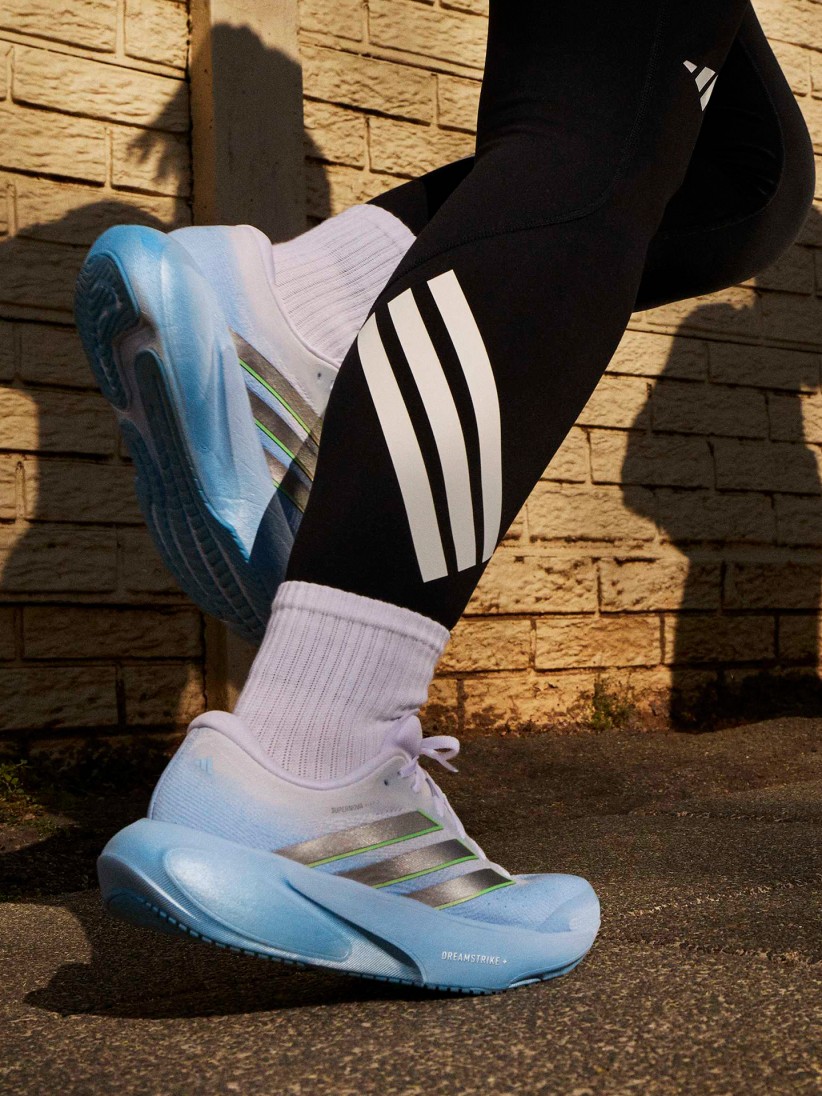 Zapatillas de Running Adidas Supernova Rise 3 W Azules y Blancas