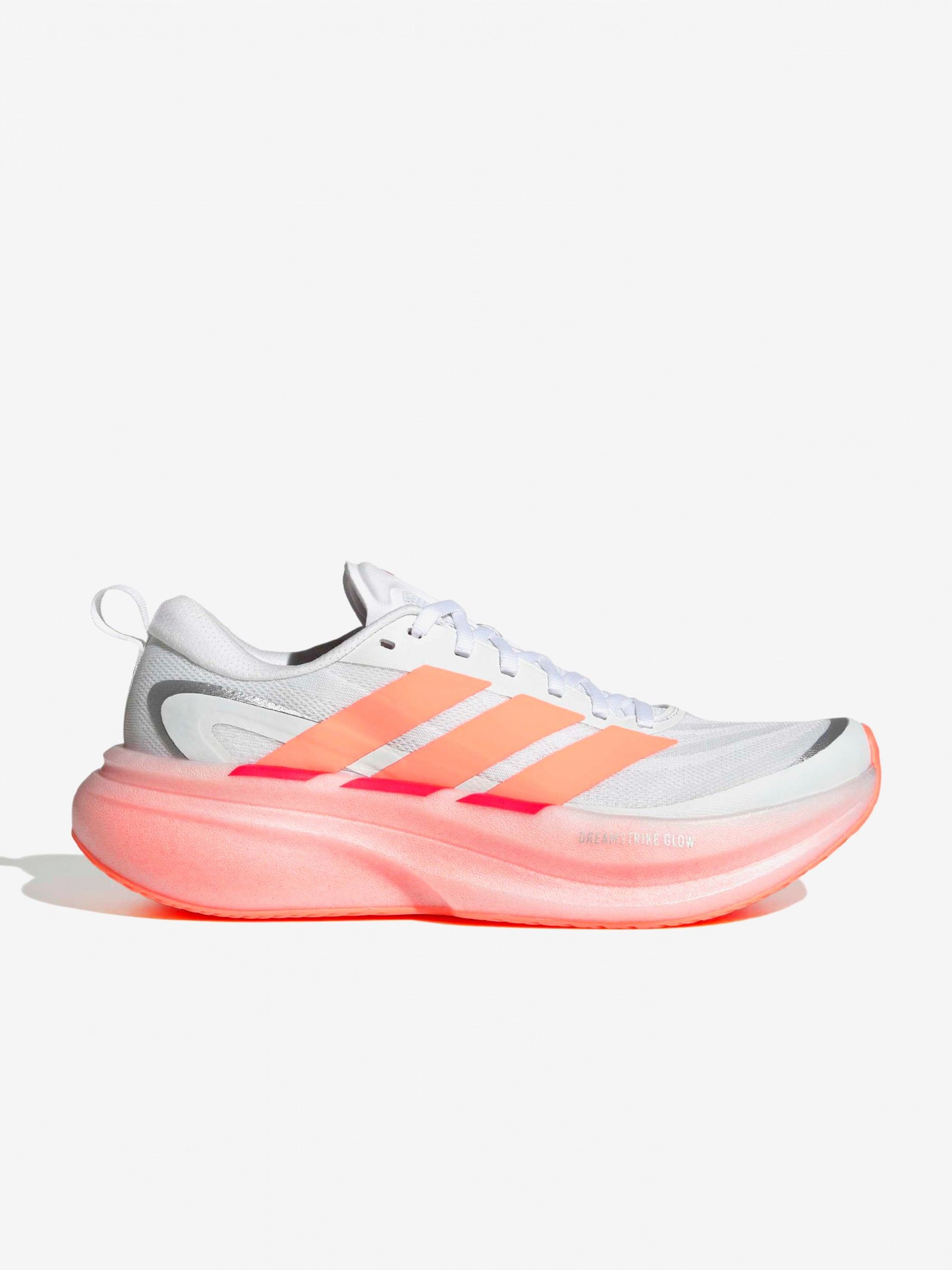 Adidas Supernova Glide W White, Orange and Salmon Running Trainers