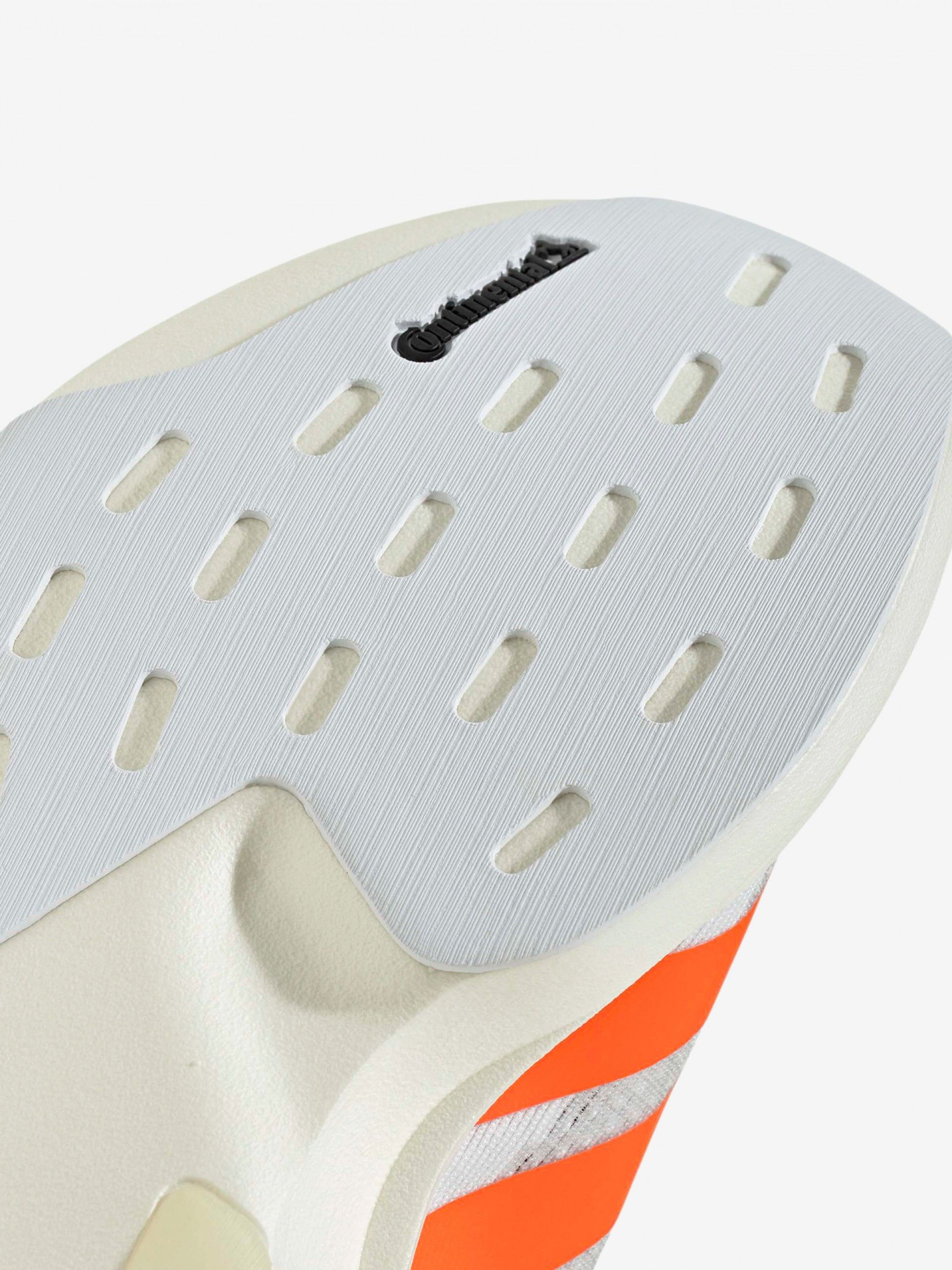 Zapatillas de Running Adidas Adizero Evo SL Blancas y Naranja J