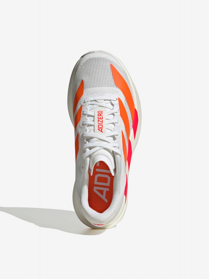 Zapatillas de Running Adidas Adizero Evo SL Blancas y Naranja J Zapatillas de Running Adidas Adizero Evo SL Blancas y Naranja J