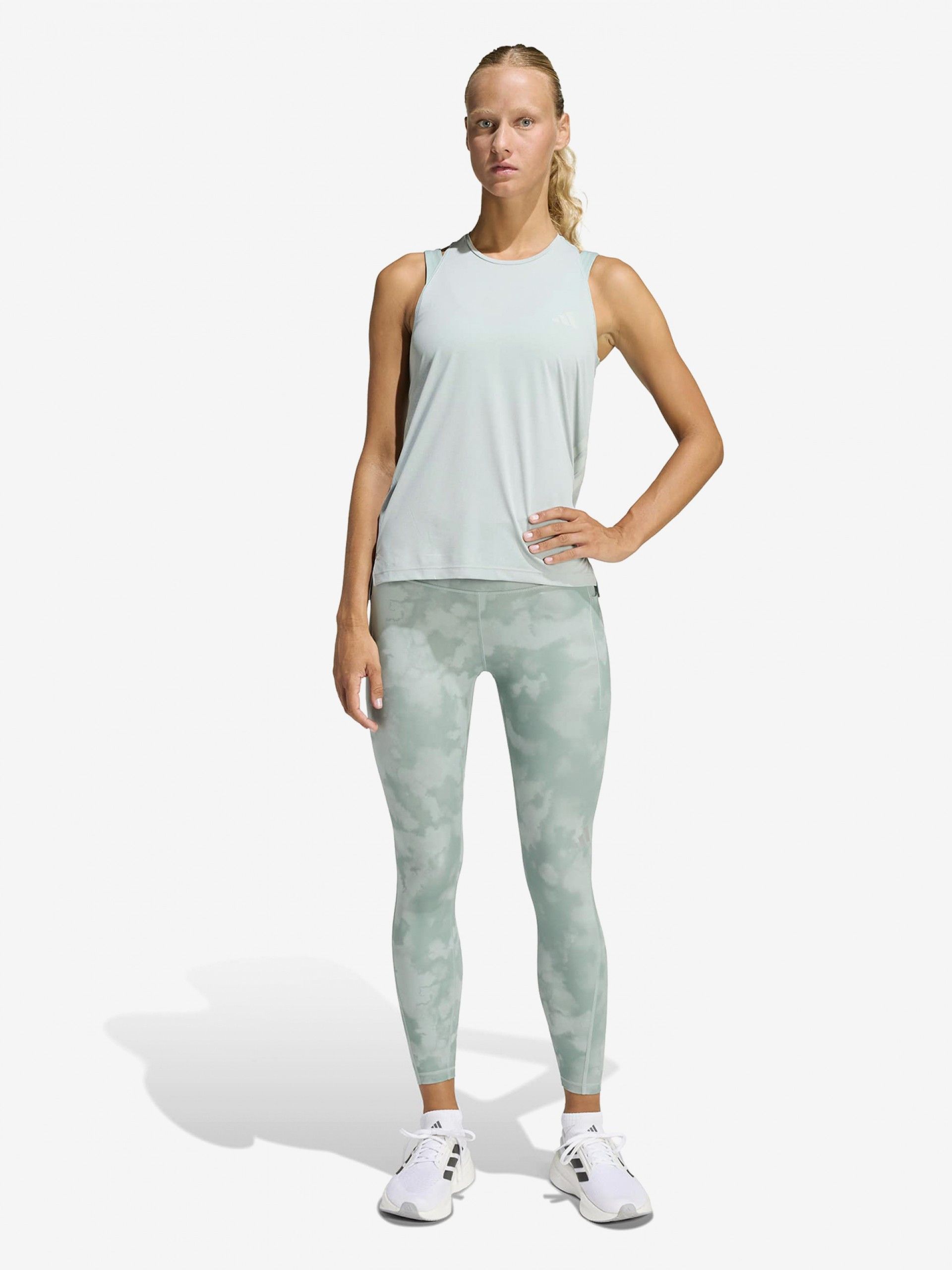 Adidas Adi365 Iconic Climacool W Green Running Tank