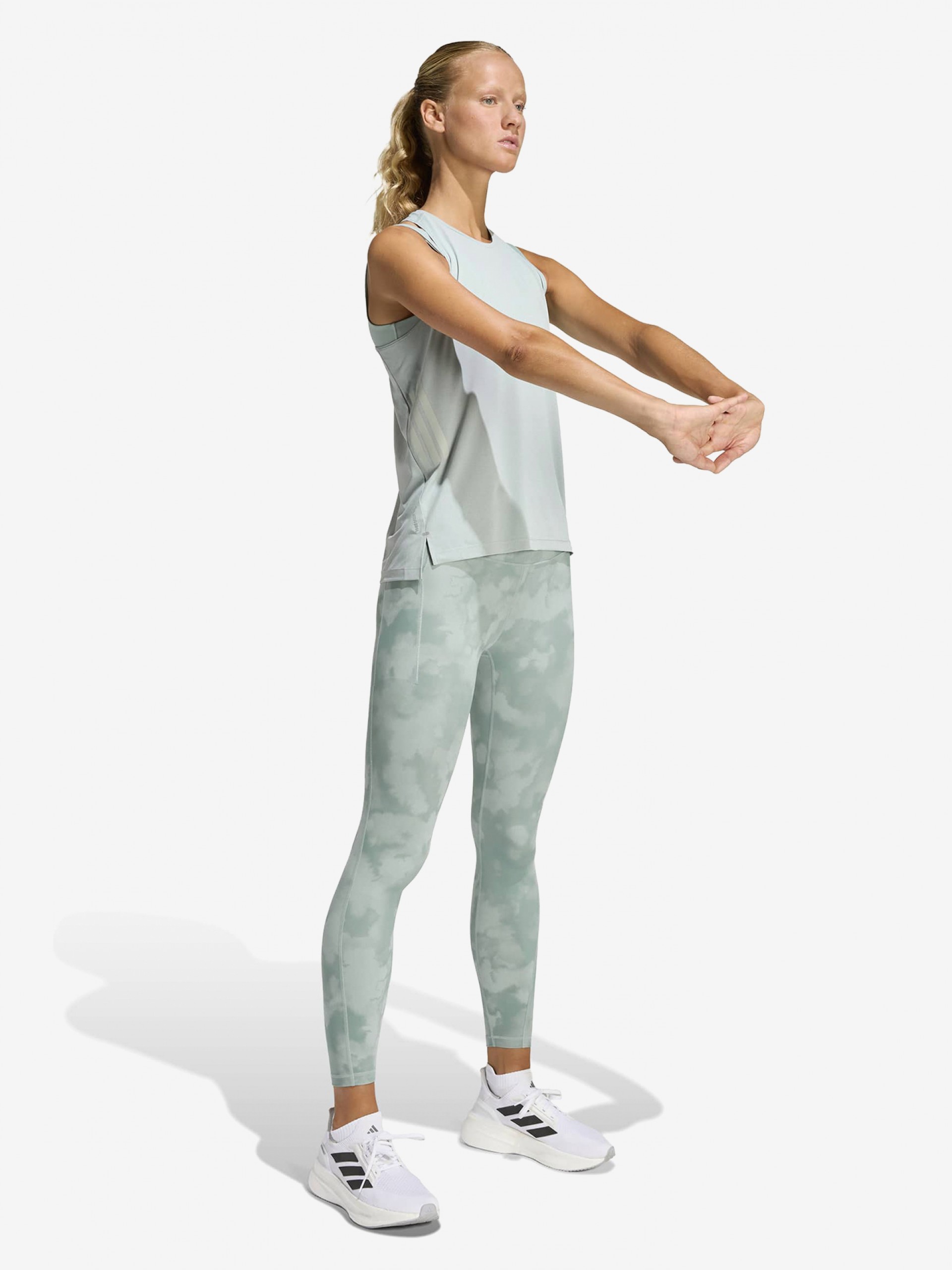 Adidas Adi365 Iconic Climacool W Green Running Tank