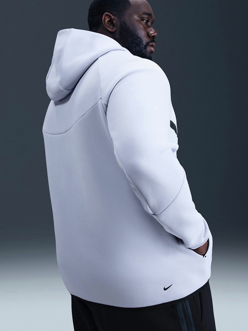 Chaqueta con Capucha Nike Tech Fleece Windrunner Azul Para Hombre Chaqueta con Capucha Nike Tech Fleece Windrunner Azul Para Hombre