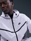 Chaqueta Cortavientos con Capucha Nike Tech Woven Lila Para Hombre