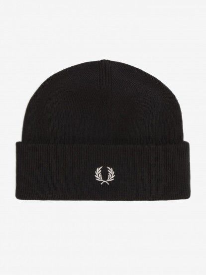 Fred Perry Classic Black Beanie