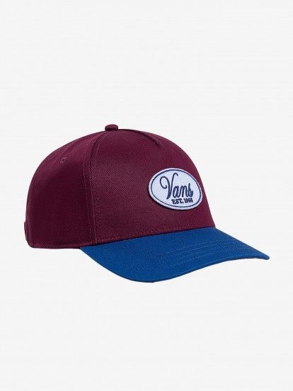 Gorra Vans Raley Strapback Burdeos