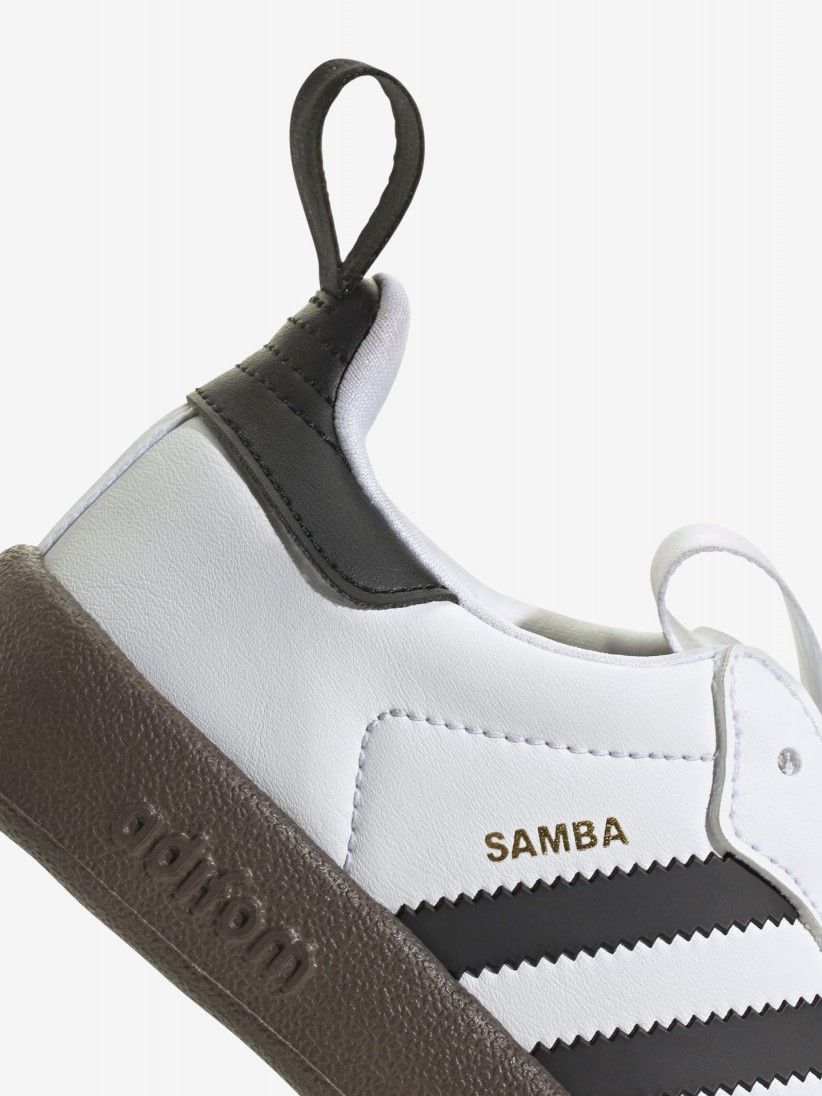 Adidas Adifom Samba 360 C White and Black Sneakers
